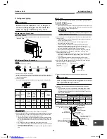 Предварительный просмотр 9 страницы Toshiba RAS-3M26S3AV-A Installation Manual