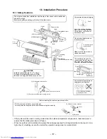 Предварительный просмотр 72 страницы Toshiba RAS-3M26UAV-E Service Manual