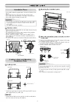 Предварительный просмотр 9 страницы Toshiba RAS-B10J2FVG-E Installation Manual