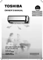 Toshiba RAS-H10S3AS-M Owner'S Manual предпросмотр