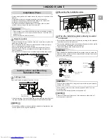 Предварительный просмотр 9 страницы Toshiba RAS-M05PKVSG-E Installation Manual