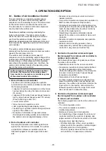 Preview for 22 page of Toshiba RAS-M10PKVPG-E Service Manual