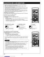 Preview for 22 page of Toshiba RAS-M10SMUCV-E Owner'S Manual