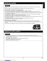 Preview for 27 page of Toshiba RAS-M10SMUCV-E Owner'S Manual