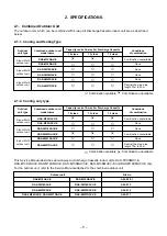 Предварительный просмотр 5 страницы Toshiba RAS-M10SMUCV-E Service Manual