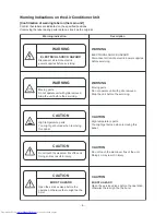 Preview for 6 page of Toshiba RAV-GM 1101UT-E Service Manual