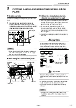 Предварительный просмотр 17 страницы Toshiba RAV-HM1101KRTP-E Installation Manual