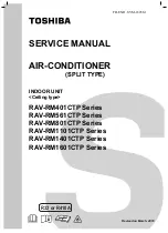 Предварительный просмотр 1 страницы Toshiba RAV-RM 1401 CTP-TR Service Manual