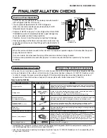 Предварительный просмотр 14 страницы Toshiba RAV-SM1101AT-E Owner'S Manual & Installation Manual