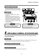 Предварительный просмотр 15 страницы Toshiba RAV-SM1101AT-E Owner'S Manual & Installation Manual