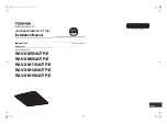 Preview for 1 page of Toshiba RAV-SM1104UTP-E (TR) Installation Manual