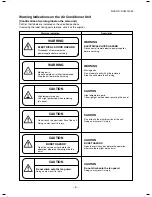 Предварительный просмотр 5 страницы Toshiba RAV-SM1107CTP-E Service Manual