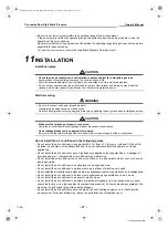 Preview for 18 page of Toshiba RAV-SM1403DT-A Owner'S Manual