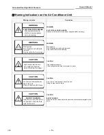 Preview for 4 page of Toshiba RAV-SM2242DT-E Owner'S Manual