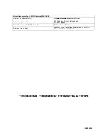 Preview for 24 page of Toshiba RAV-SM2242DT-E Owner'S Manual