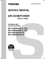 Toshiba RAV-SM304ATJP-E Service Manual предпросмотр