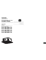 Предварительный просмотр 1 страницы Toshiba RAV-SM404MUT-E Installation Manual