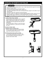 Предварительный просмотр 12 страницы Toshiba RAV-SM562AT-E Owner'S Manual