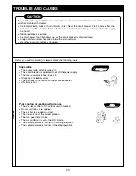 Предварительный просмотр 25 страницы Toshiba RAV-SM562AT-E Owner'S Manual