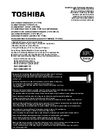 Toshiba RAV-SM562KRT-E Installation Manual предпросмотр