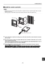 Предварительный просмотр 7 страницы Toshiba RBC-AMS54E Installation Manual