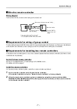 Предварительный просмотр 8 страницы Toshiba RBC-AMS55E-EN Installation Manual