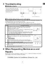 Preview for 9 page of Toshiba RBC-ASC11E Owner'S Manual