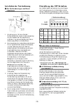 Предварительный просмотр 12 страницы Toshiba RBC-ASCU11-E Installation Manual