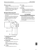 Предварительный просмотр 5 страницы Toshiba RBC-AX31U-UL Owner'S Manual