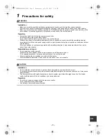 Preview for 3 page of Toshiba RBC-AX32U(W)-E Owner'S Manual
