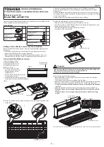 Toshiba RBC-AX33UYP-E Installation Manual preview