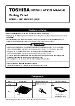 Toshiba RBC-UM11PGE Installation Manual предпросмотр