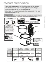 Preview for 3 page of Toshiba RC-10JR1NP Instruction Manual