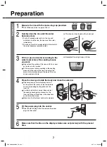 Предварительный просмотр 7 страницы Toshiba RC-10MM Instruction Manual
