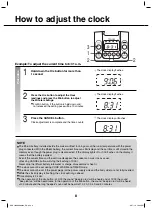 Предварительный просмотр 8 страницы Toshiba RC-10MM Instruction Manual