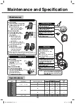 Предварительный просмотр 15 страницы Toshiba RC-10MM Instruction Manual