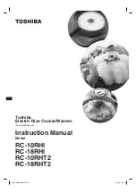 Toshiba RC-10RHI Instruction Manual preview