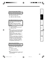 Preview for 41 page of Toshiba RD-85DTSB Owner'S Manual