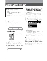 Предварительный просмотр 32 страницы Toshiba RD-KX50SU Owner'S Manual