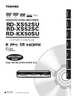 Предварительный просмотр 61 страницы Toshiba RD-KX50SU Owner'S Manual