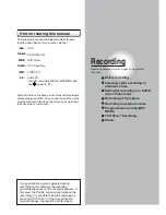 Предварительный просмотр 85 страницы Toshiba RD-KX50SU Owner'S Manual