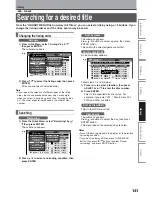 Предварительный просмотр 201 страницы Toshiba RD-KX50SU Owner'S Manual