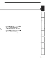 Preview for 13 page of Toshiba RD-XS30B Owner'S Manual