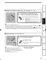 Preview for 51 page of Toshiba RD-XS30B Owner'S Manual