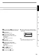 Предварительный просмотр 13 страницы Toshiba RD-XS32SB Owner'S Manual