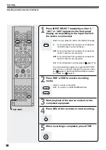 Предварительный просмотр 38 страницы Toshiba RD-XS32SB Owner'S Manual