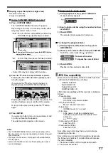 Предварительный просмотр 77 страницы Toshiba RD-XS32SB Owner'S Manual