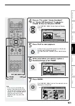 Предварительный просмотр 101 страницы Toshiba RD-XS32SB Owner'S Manual