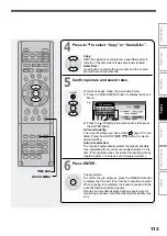 Предварительный просмотр 113 страницы Toshiba RD-XS32SB Owner'S Manual