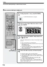 Предварительный просмотр 114 страницы Toshiba RD-XS32SB Owner'S Manual